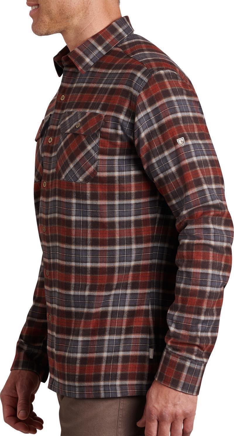 Dillingr Flannel LS - Mens - Redwood 3