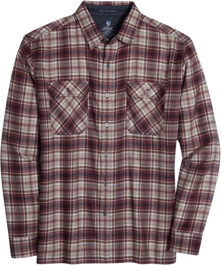 Dillingr Flannel LS - Mens - Sundried Tomato 1