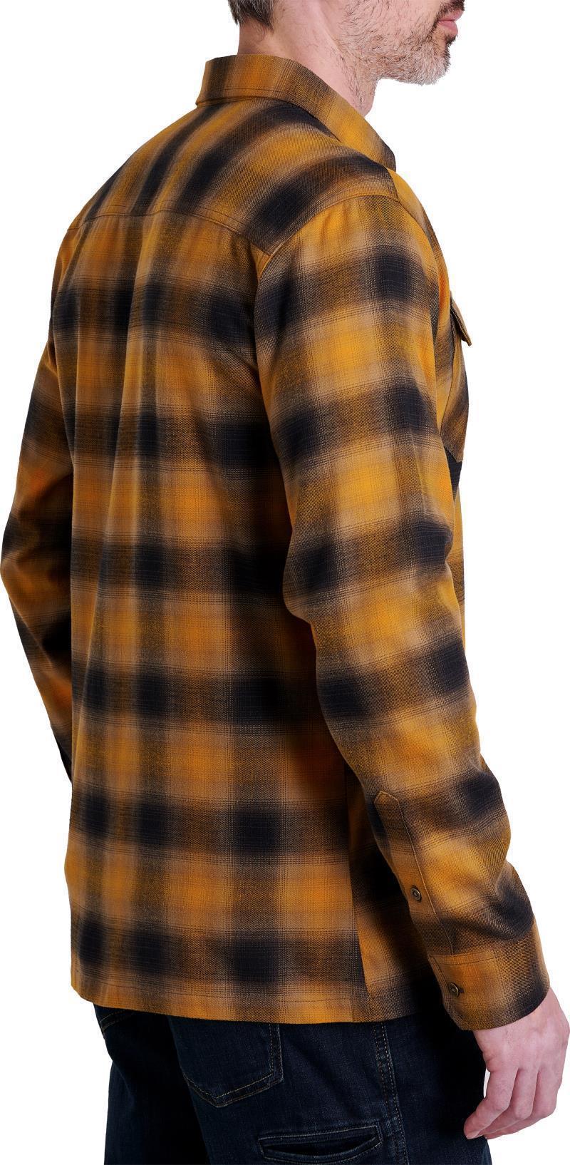 Dillingr Flannel LS - Mens - Teakwood 3