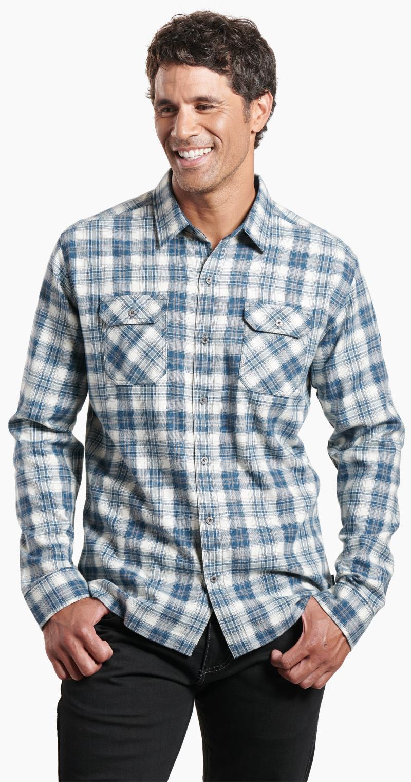 Dillingr Flannel LS - Mens - Yukon Blue 1