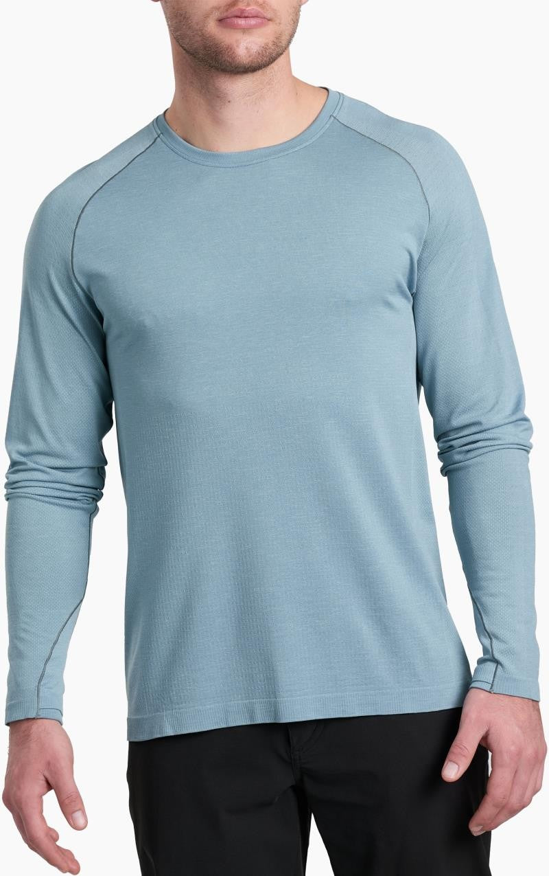Eclipser Crew LS - Mens - desert sky 1