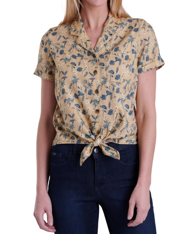 Elsie SS - Womens - Honeycomb Floral 1