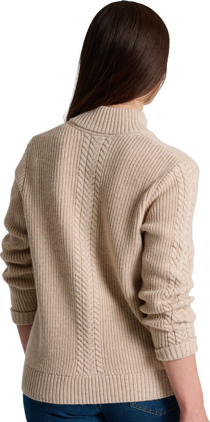Fireside Henley Sweater - Womens - natural 1