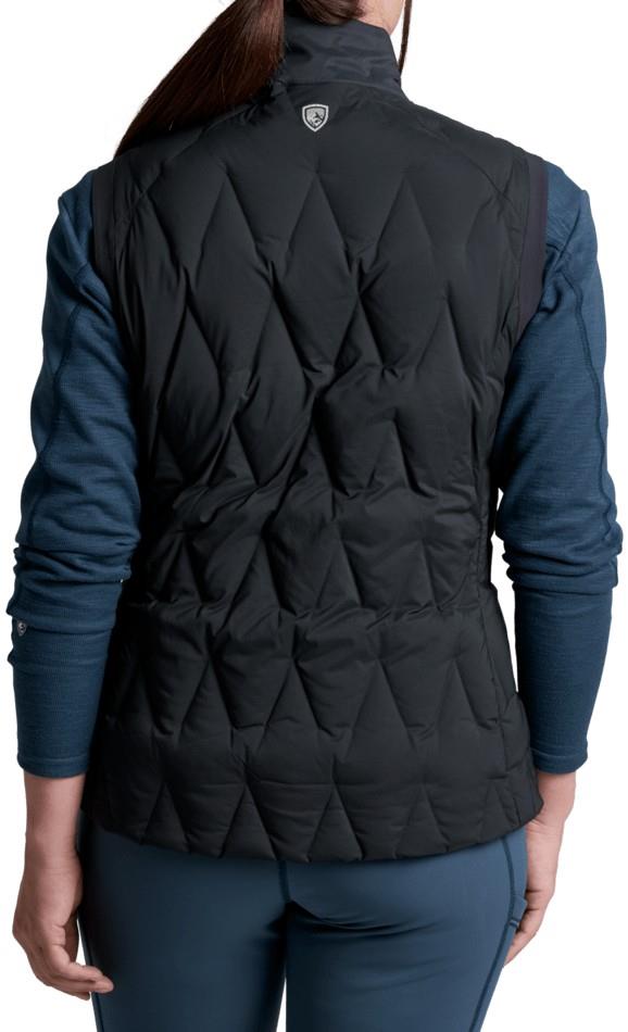 Firestorm Down Vest - Womens - blackout 1