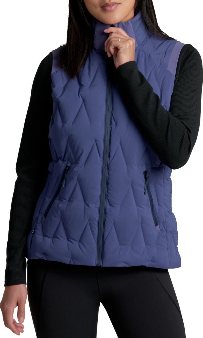 Firestorm Down Vest - Womens - deep periwinkle 1