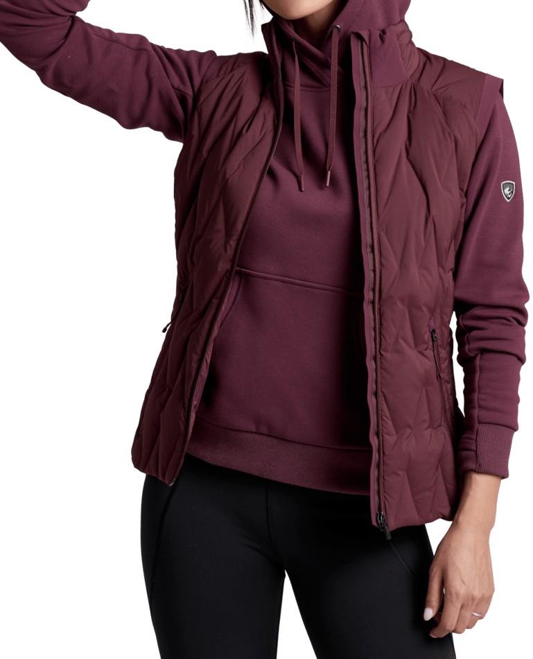Firestorm Down Vest - Womens - winter berry 1