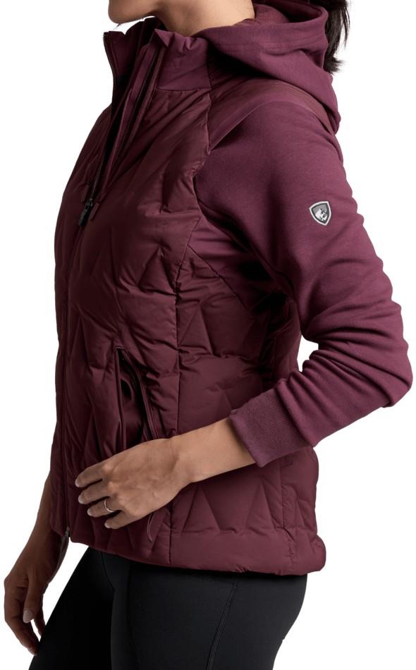 Firestorm Down Vest - Womens - winter berry 1