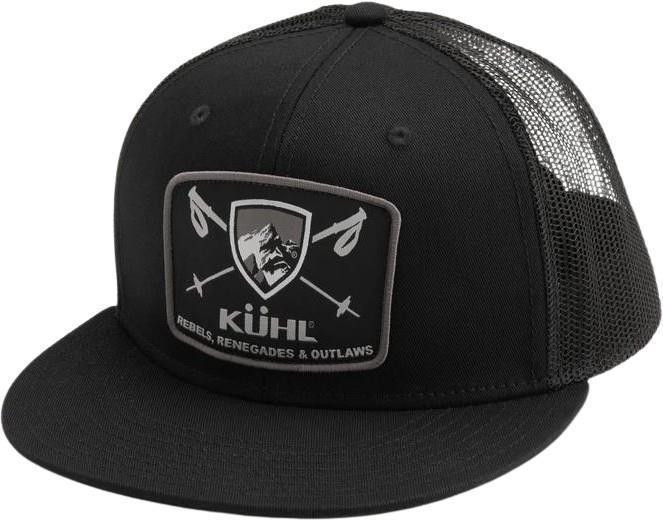 Flatbill Trucker Hat - Blackout 1