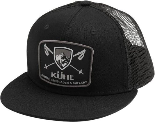 Flatbill Trucker Hat - Blackout 1