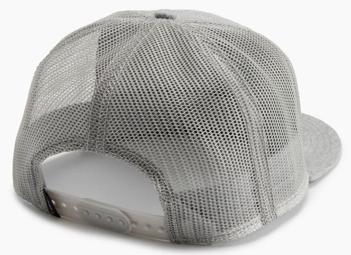 Flatbill Trucker Hat - Heather Grey 2
