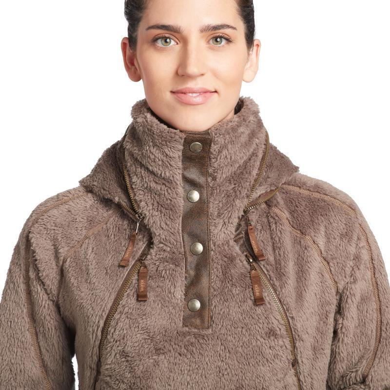 Flight Pullover - Womens - clay 1