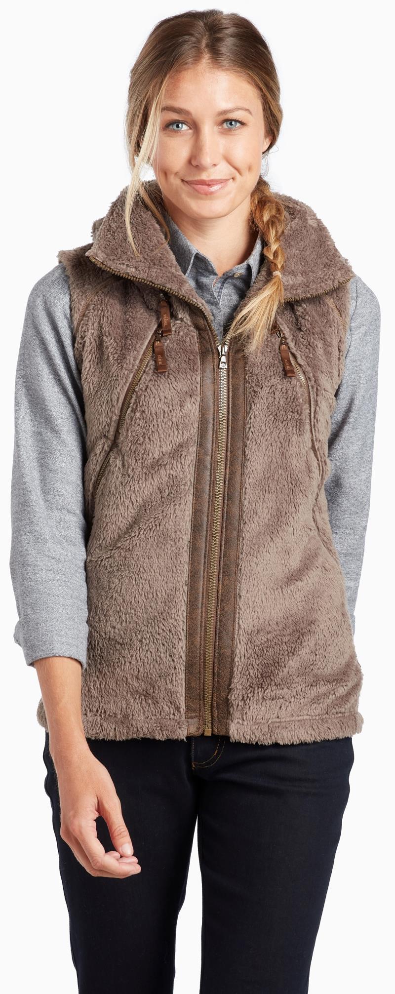 Flight Vest - Womens - clay 1