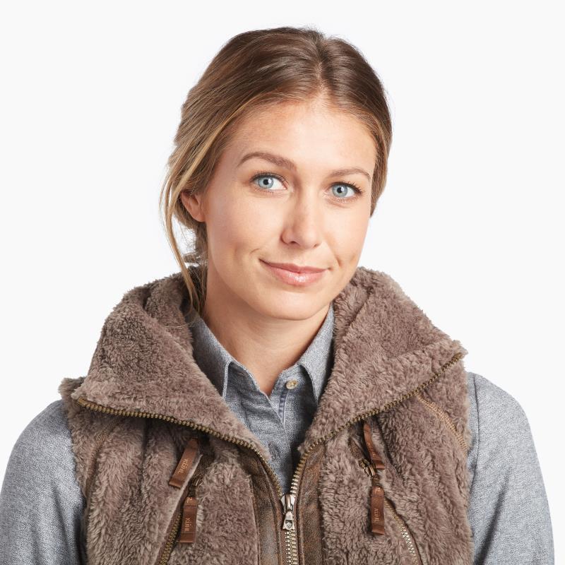 Flight Vest - Womens - clay 1