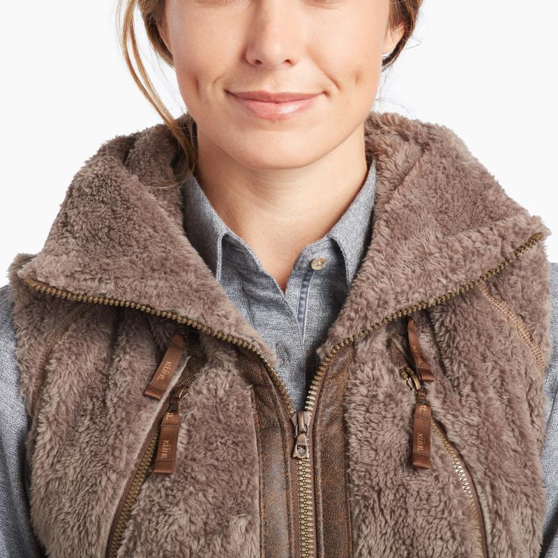 Flight Vest - Womens - clay 1
