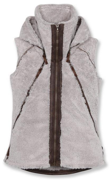 Flight Vest - Womens - stone 1