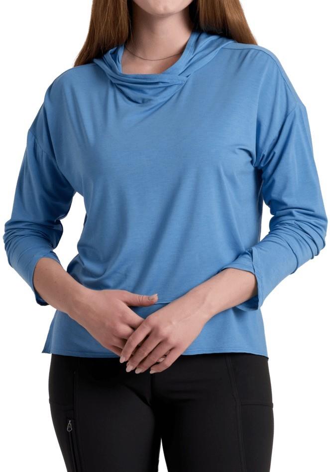 Free Flo Pullover Hoody - Womens - azure bliss 1