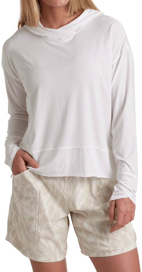 Free Flo Pullover Hoody - Womens - white 1