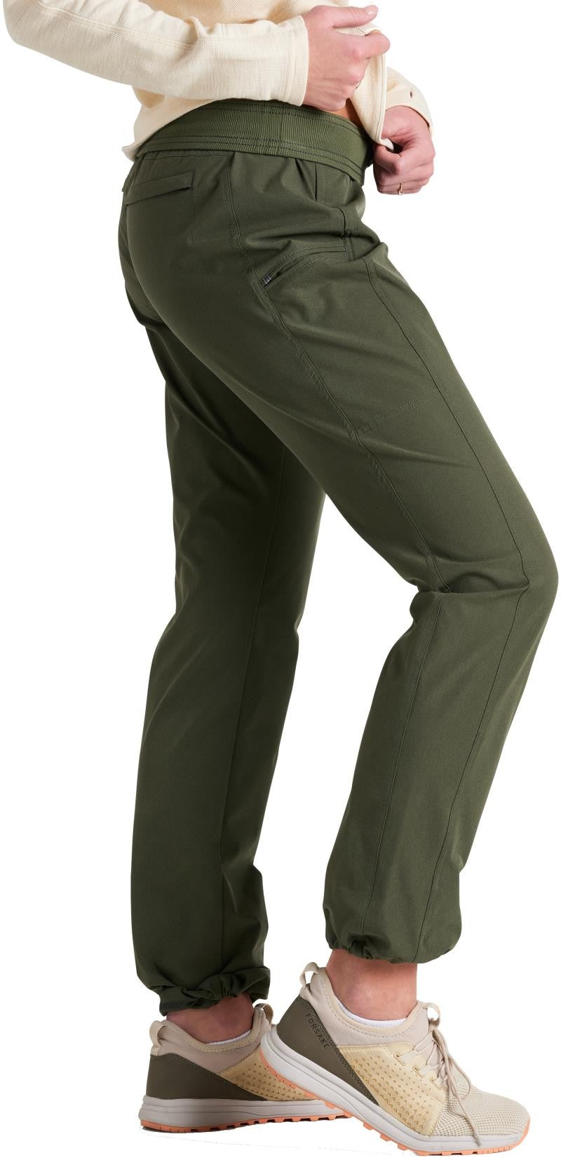 Freeflex Dash Pants, Short - Womens - dark moss 1