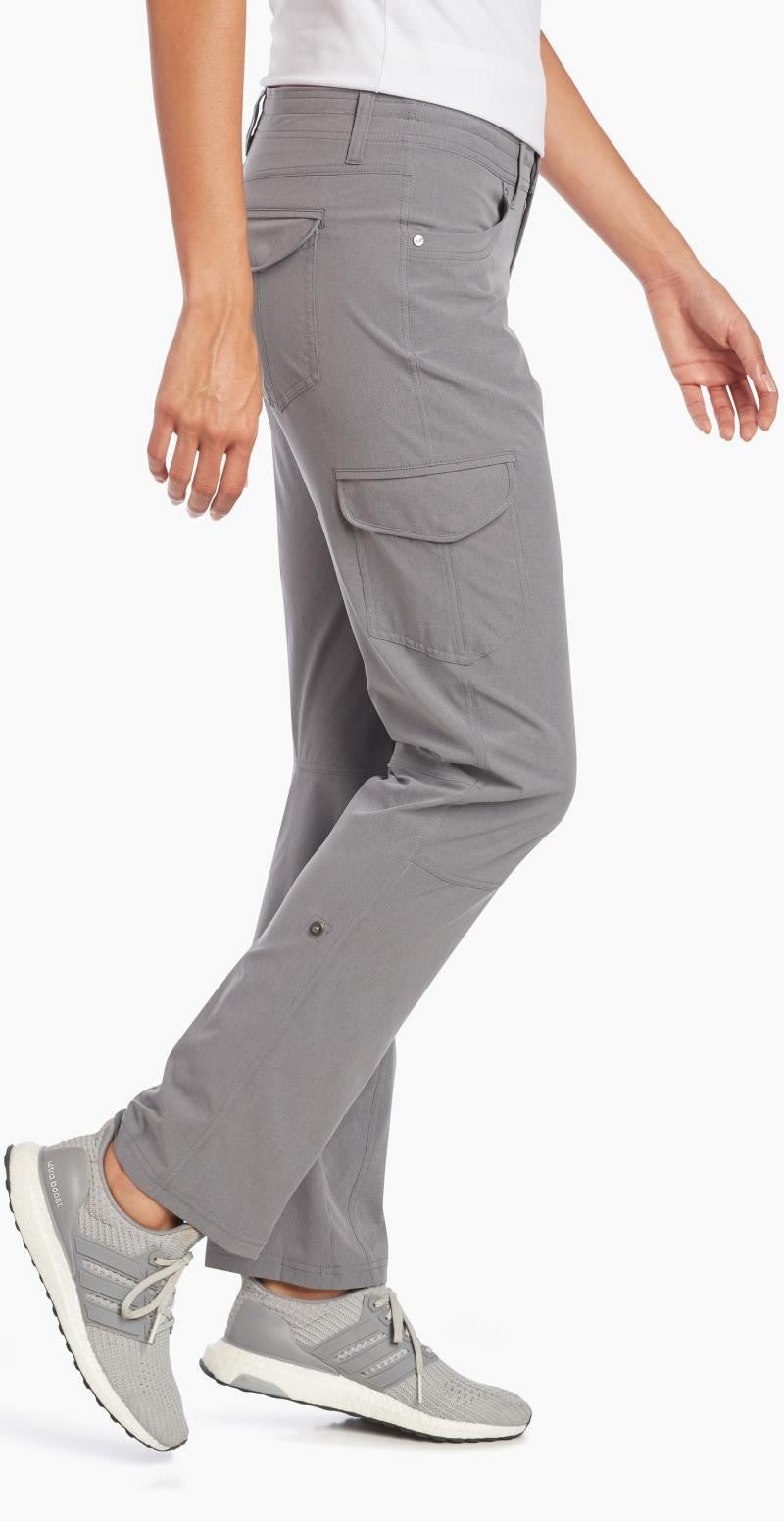 Freeflex Roll-Up Pants, 28" Inseam - Womens - flint 1