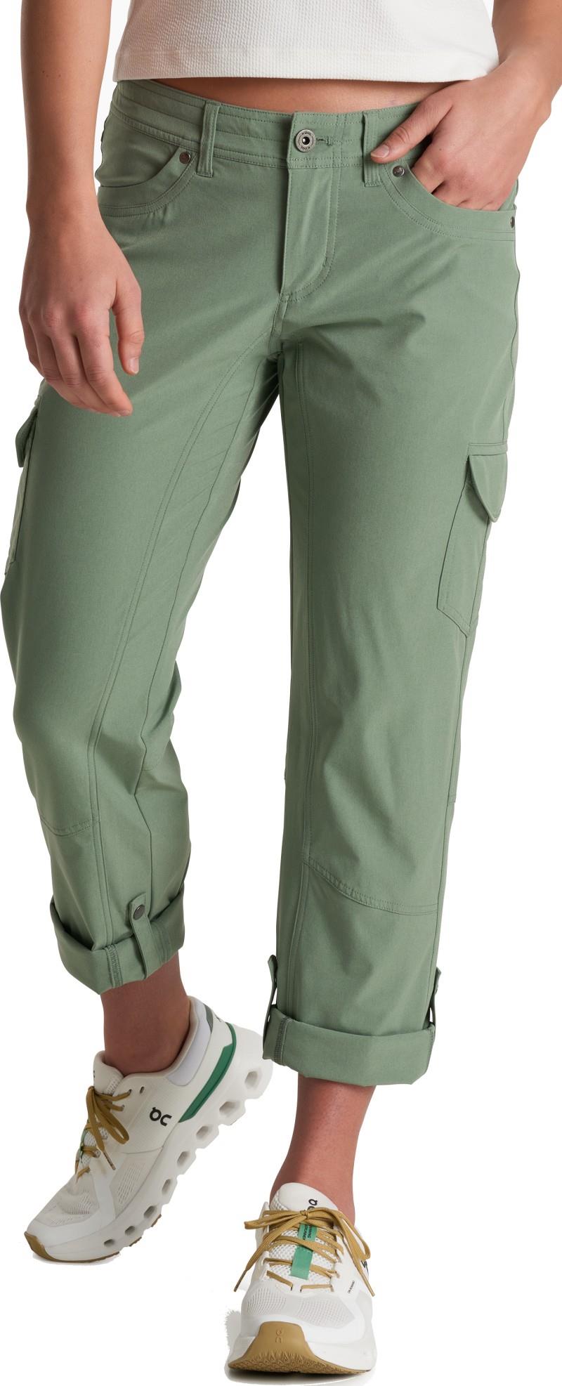 Freeflex Roll-Up Pants, 30" Inseam - Womens - slate green 1