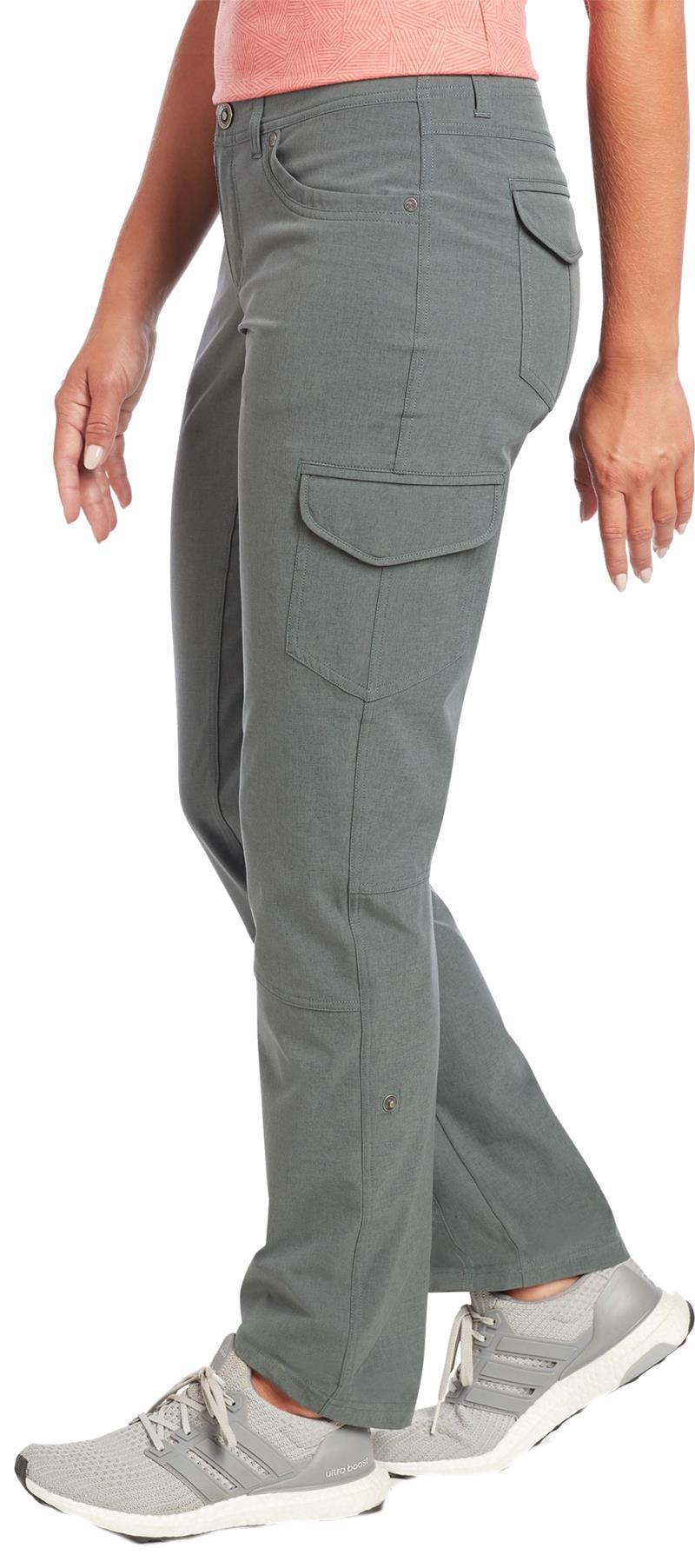 Freeflex Roll-Up Pants, 32" Inseam - Womens - Flint 4