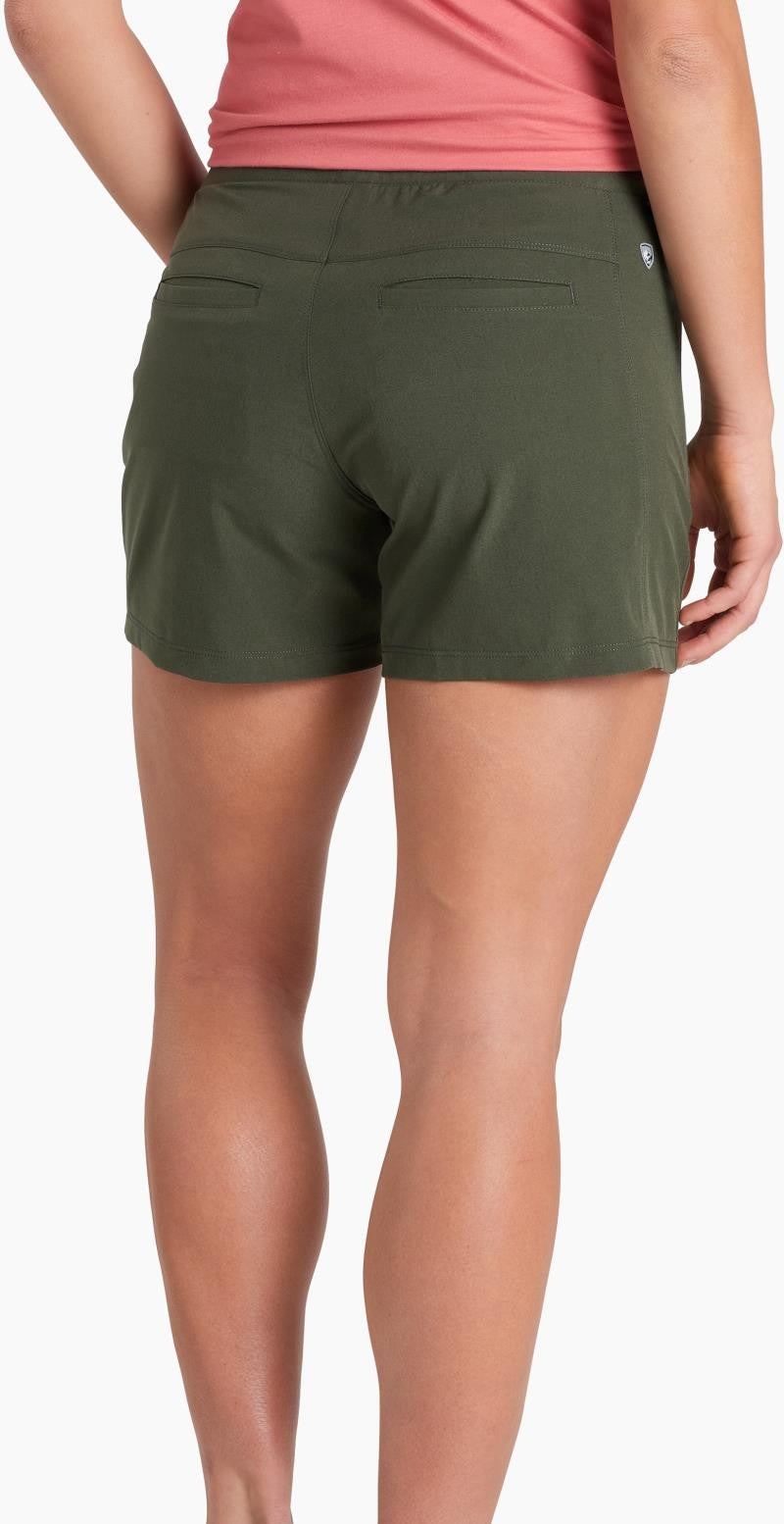 Freeflex Shorts, 4" Inseam - Womens - dark moss 1