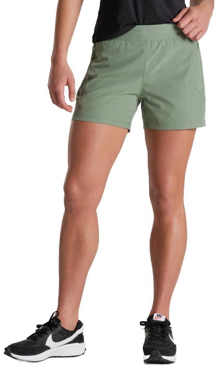 Freeflex Shorts, 8" Inseam - Womens - slate green 1