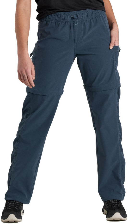 Freeflex Zip Off Pants, Reg - Womens - rainstorm 1