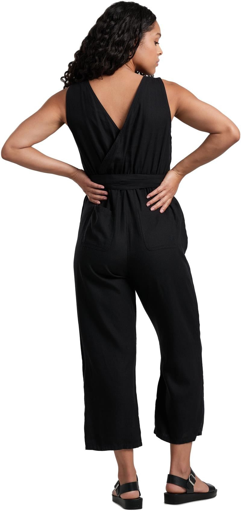 Fresco Jumpsuit - Womens - black 1