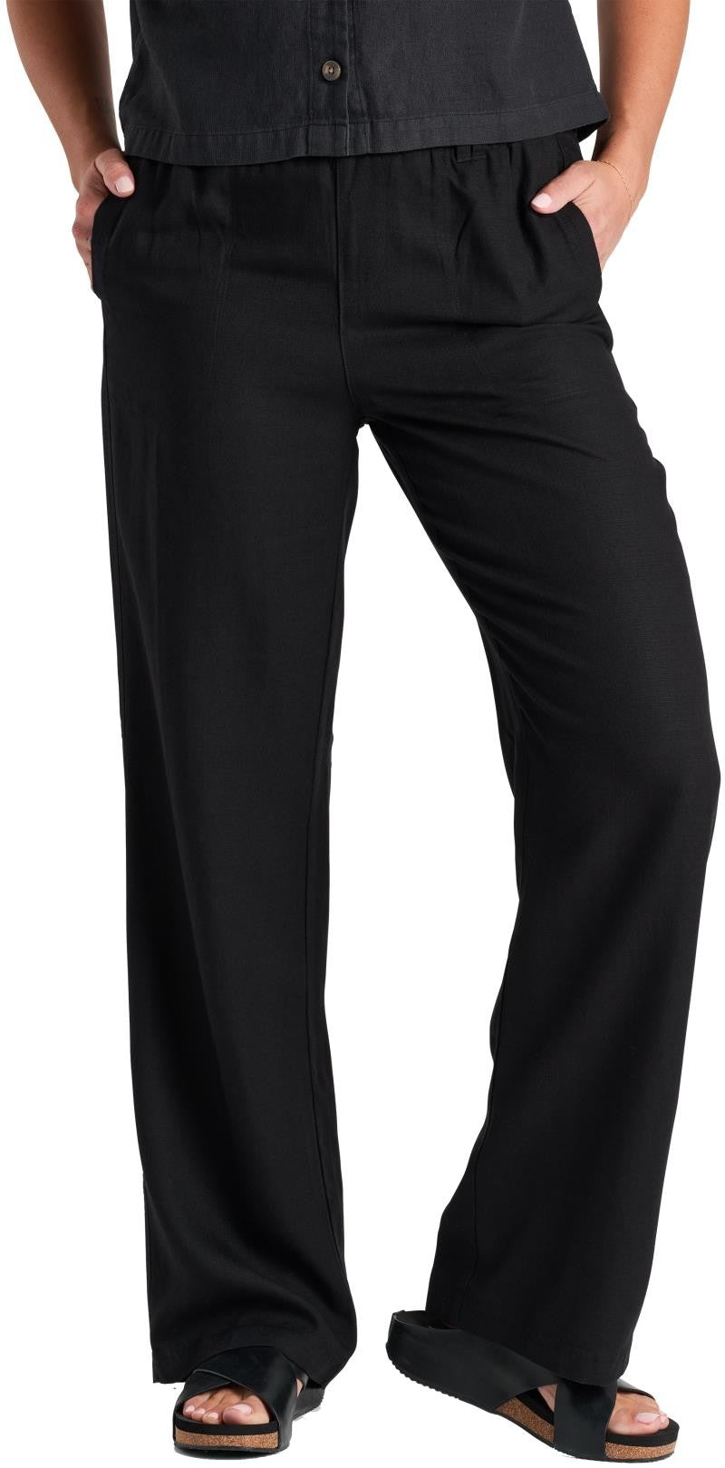Fresco Pants, Reg - Womens - black 1