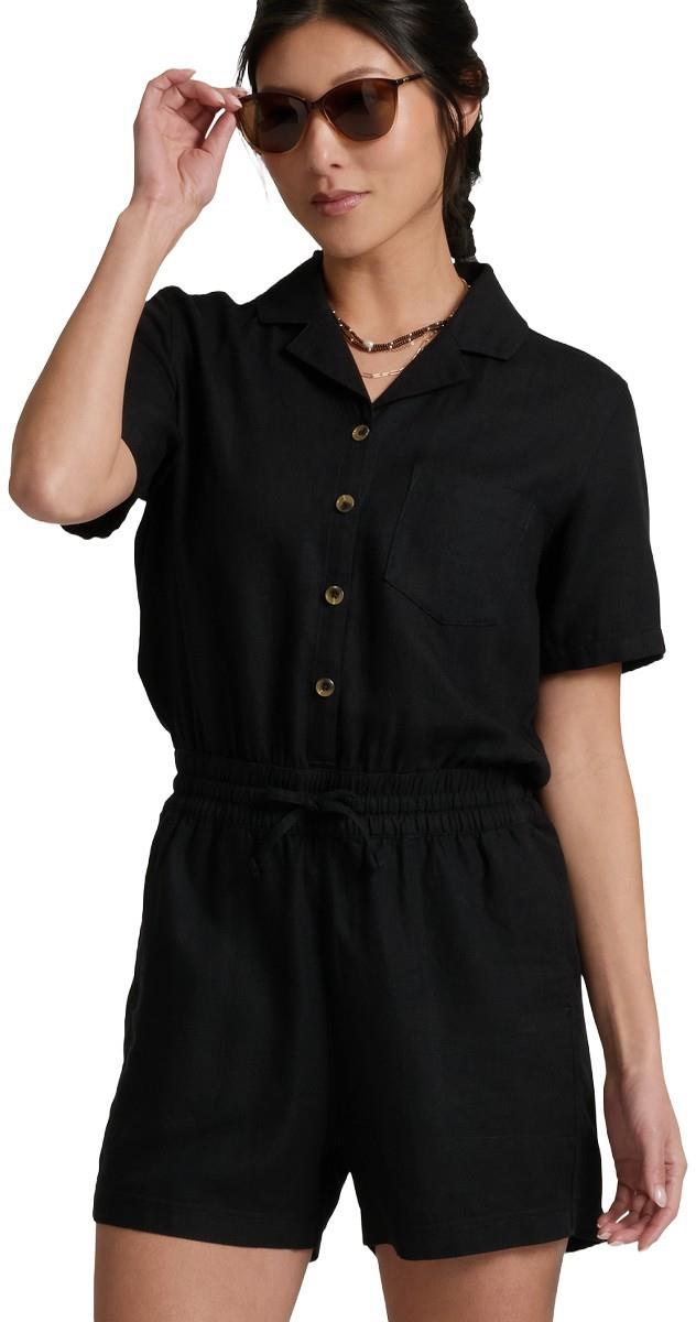 Fresco Romper - Womens - black 1