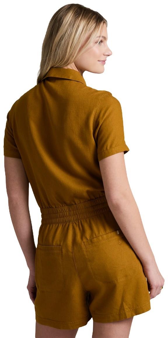 Fresco Romper - Womens - bronze 1