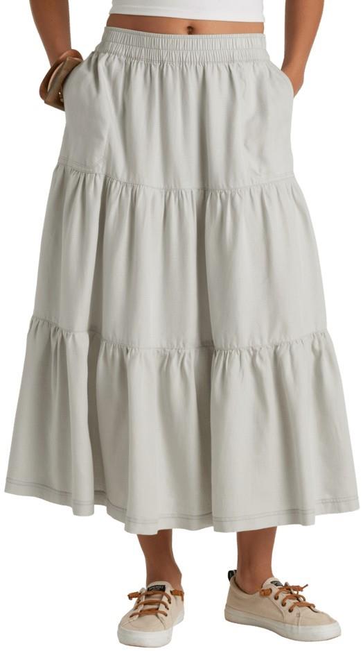 Fresco Skirt - Womens - ash 1
