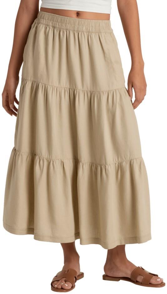 Fresco Skirt - Womens - driftwood 1