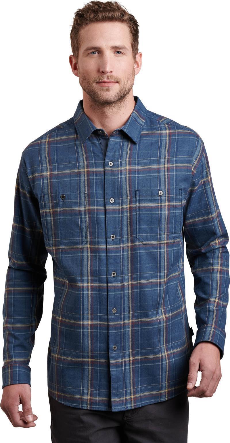 Fugitive Flannel LS - Mens - Abyss 1
