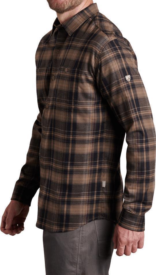 Fugitive Flannel LS - Mens - Barley 3