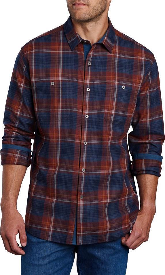Fugitive Flannel LS - Mens - Blue Fuzion 1