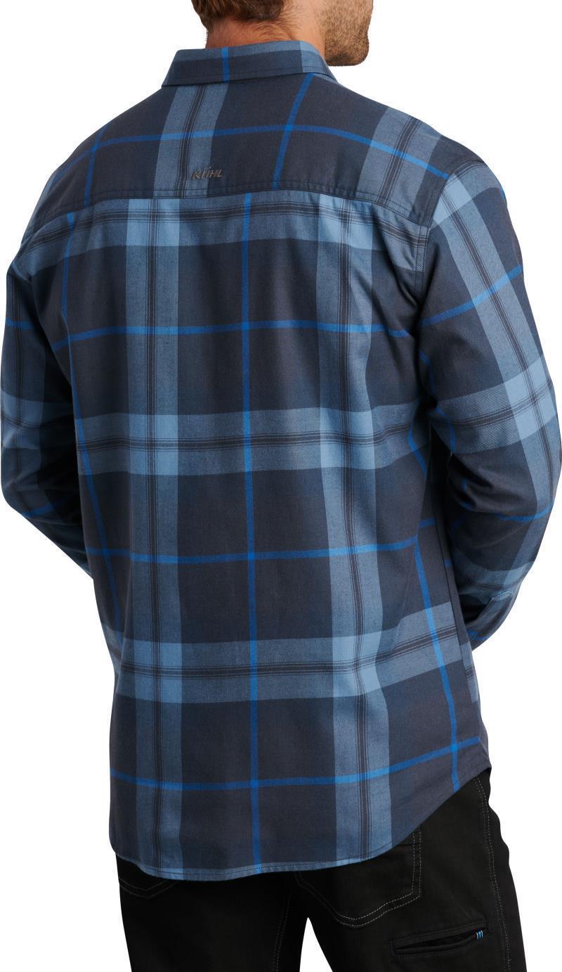 Fugitive Flannel LS - Mens - Blue Storm 3