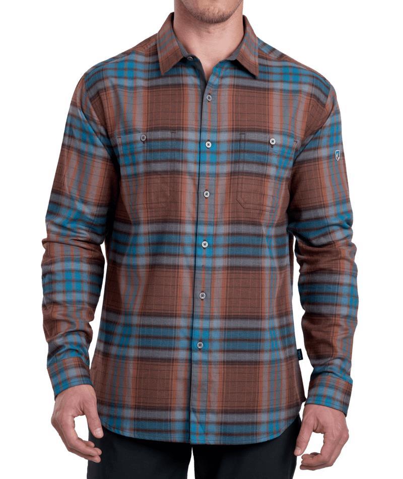 Fugitive Flannel LS - Mens - Bonfire 1