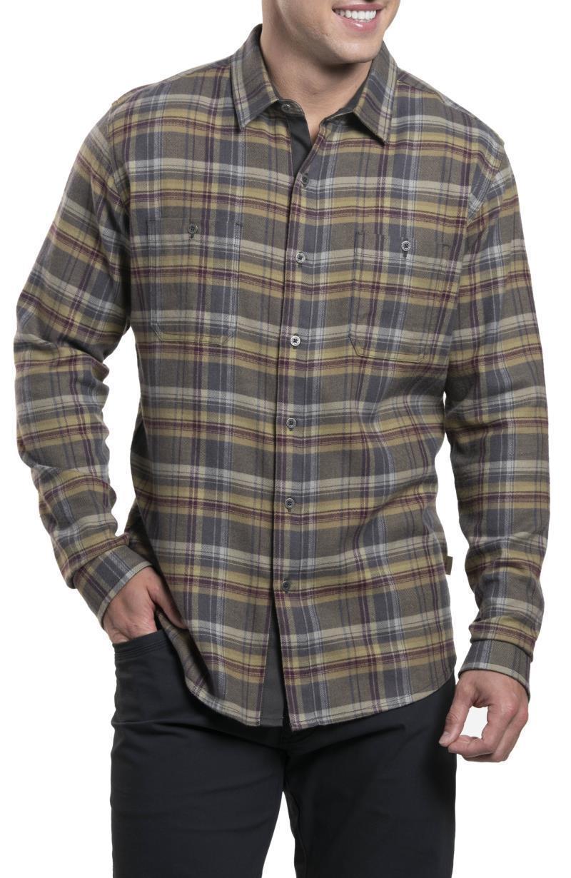 Fugitive Flannel LS - Mens - Cactus 1