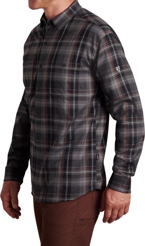 Fugitive Flannel LS - Mens - Cast Iron 3
