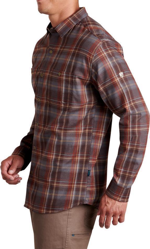 Fugitive Flannel LS - Mens - Fire Stone 3