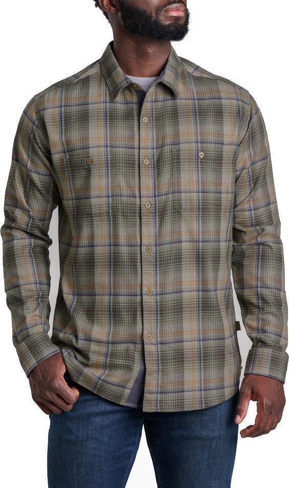 Fugitive Flannel LS - Mens - Green Oasis 1