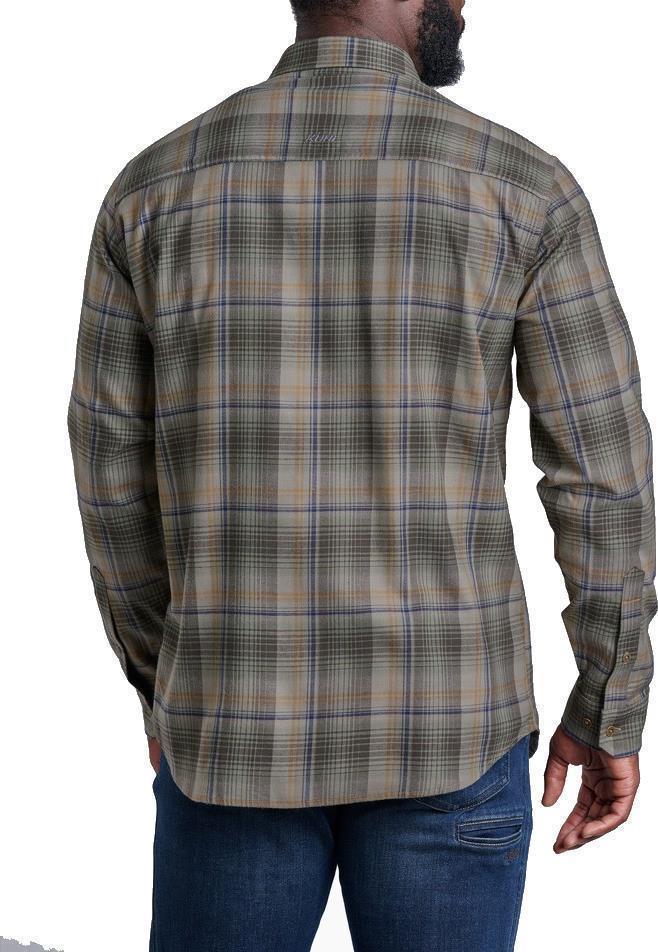Fugitive Flannel LS - Mens - Green Oasis 2