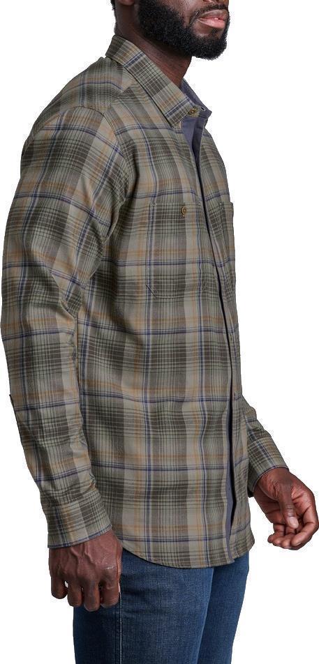 Fugitive Flannel LS - Mens - Green Oasis 3
