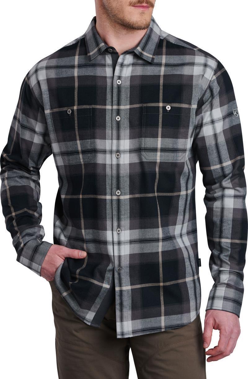 Fugitive Flannel LS - Mens - Iron Mountain 1