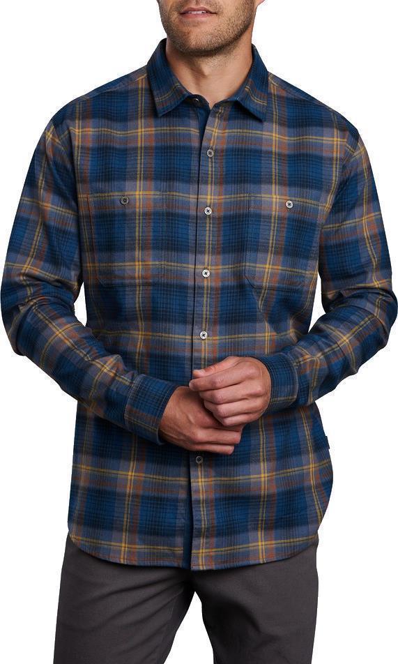 Fugitive Flannel LS - Mens - Midnight Harvest 1