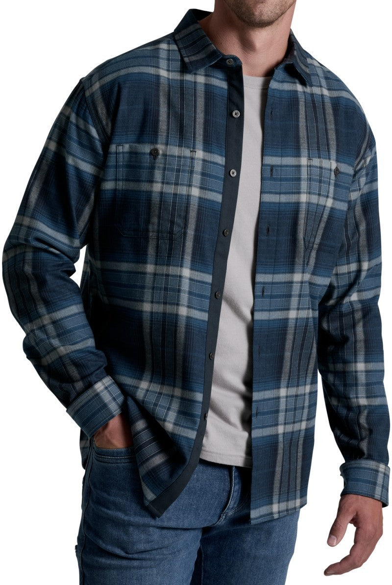 Fugitive Flannel LS - Mens - blue ridge 1