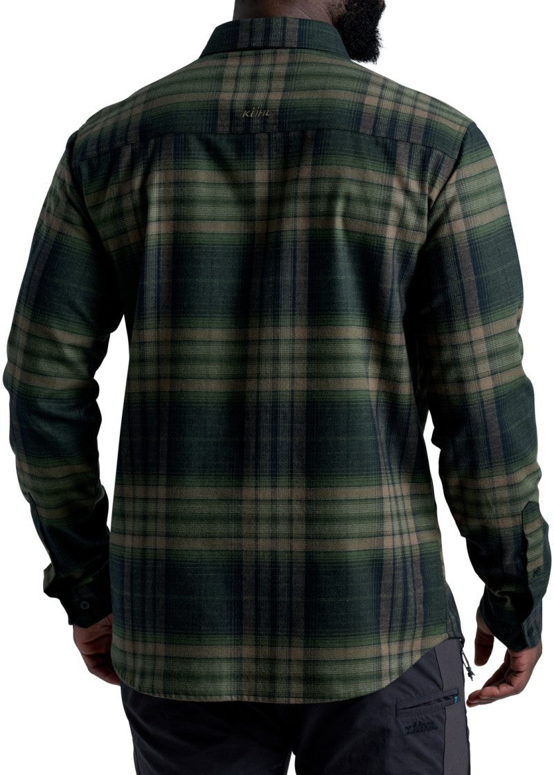 Fugitive Flannel LS - Mens - dark forest 1