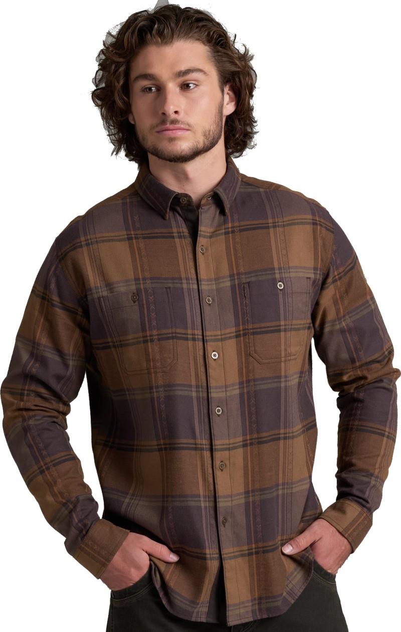 Fugitive Flannel LS - Mens - smoked barrel 1